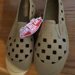 Vans Men's Tan/Mustard Color Slip-Ons Shoes